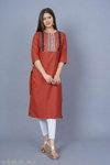 Khushi Cotton Bland With Digital Print With Lesh Kurti Wholesalers In Delhi